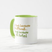 Je lacht omdat ik anders ben, ik lach omdat ik mok (Voorkant links)