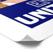 Je land nu inschrijven verdedigen poster (Hoek)