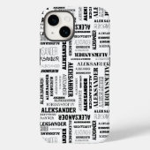 Je (lange) naam is hier te vinden Case-Mate iPhone case (Achterkant)