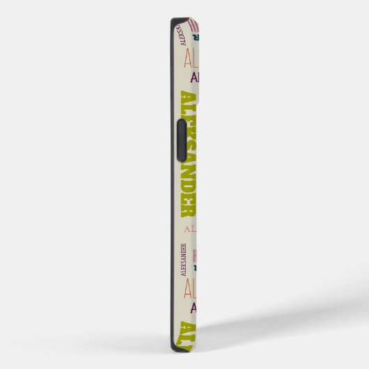 Je (lange) naam is hier te vinden Case-Mate iPhone case (Achterkant / Rechts)