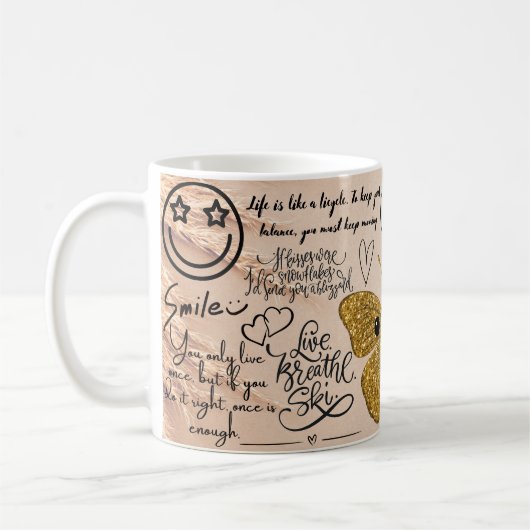 JE LEEFT MAAR ÉÉN KEER KOFFIEMOK (Links)