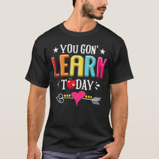 Je leert vandaag lerarenstudenten terug naar schoo t-shirt