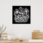 Je leest wat je ziet 2 poster (Keuken)