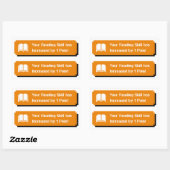 Je leesvaardigheid is toegenomen rechthoekige sticker (Vel)