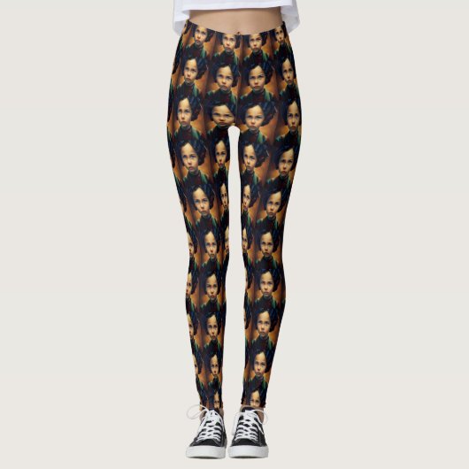 Je leren kennen leggings (Voorkant)