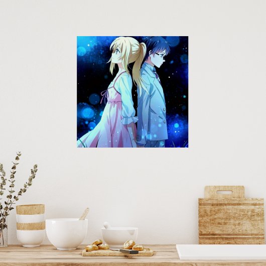 Je leugenaar in april poster (Keuken)