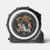 Je leuk klas monogram gekleurde liefdeshart pijlen rolmaat (Voorkant)