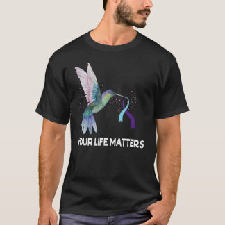 Je Leven Is Belangrijk Lint N Zelfmoordbewustzijn T-shirt