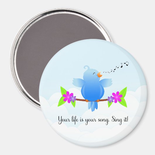 Je leven is je liedje. magneet (Voorkant / Achterkant)