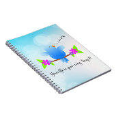 Je leven is je liedje. notitieboek (Rechterzijde)