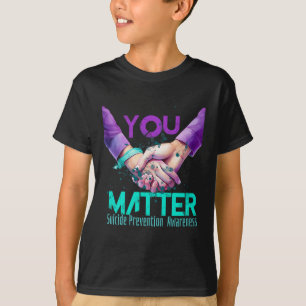 Je leven kies om door te gaan Zelfmoordpreventie T-shirt