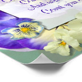 "JE LEVEN KLEINE TEKENEN" ~ Poster (Hoek)