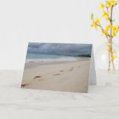 Je leven missen zonder jou kaart (Gele Bloem)