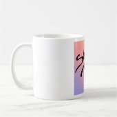 Je leven zingen koffiemok (Links)