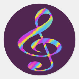 je leven zingen ronde sticker
