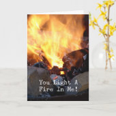 Je licht een brand in me op! kaart (Gele Bloem)