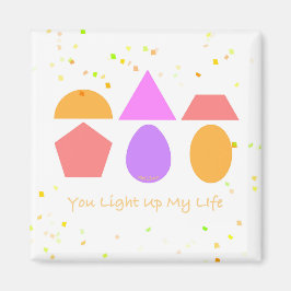 JE LICHT MIJN LEVEN OP MAGNEET