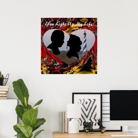 JE LICHT MIJN LEVEN POSTER OP (Thuiskantoor)