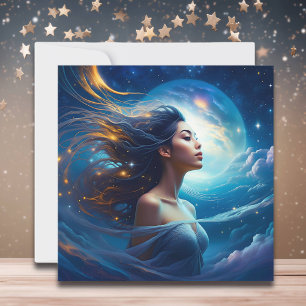 Je liefde en helende vibes sturen kaart