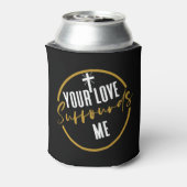 Je liefde omringt me blikjeskoeler (Blikje Achterkant)