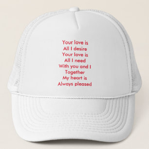 Je liefde trucker pet