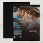 Je liefdesverhaal Film Streaming kaart (Voorkant / Achterkant)