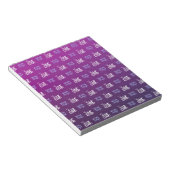 Je Logo | 2 Geüploade Afbeeldingen of Bedrijfslogo Notitieblok (Schuin)