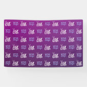 Je Logo | 2 Geüploade Afbeeldingen of Bedrijfslogo Spandoek (Horizontaal)