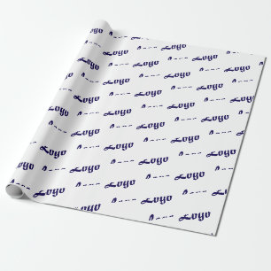 JE LOGO Aangepast STIJLVOL MODERN KLEIN BEDRIJF Cadeaupapier