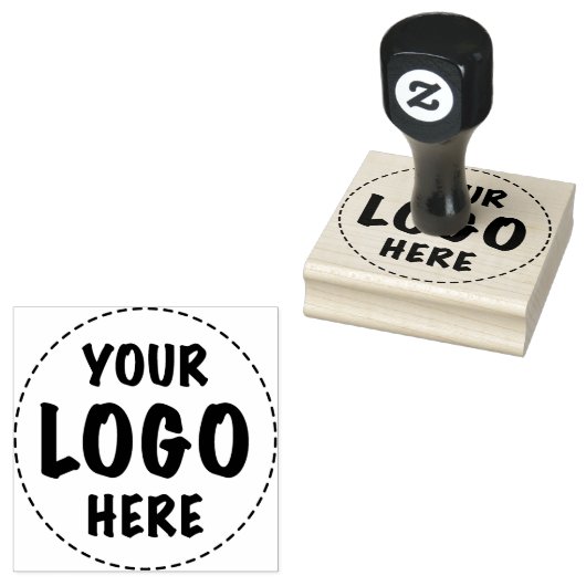 Je Logo aangepaste bedrijfskribberen stempel (Gestempeld)