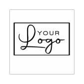 Je Logo aangepaste bedrijfskribberen stempel (Afrduk)