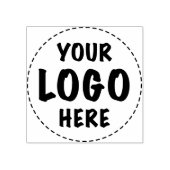 Je Logo aangepaste bedrijfskribberen stempel (Afrduk)