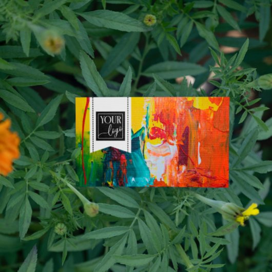 Je Logo artistieke kunstStudio Visitekaartje