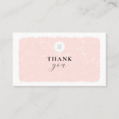 Je Logo bedankt voor je aankoop Visitekaartje (Voorkant)