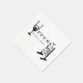 Je Logo cocktail Servet (Hoek)