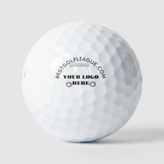 Je Logo Company Golf Promotion Marketing Golfballen (Voorkant)