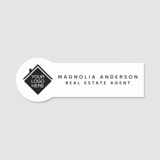 Je Logo Estate Agent toevoegen Naamplaatje (Voorkant)