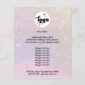 je logo faux glitter flyer (Voorkant)