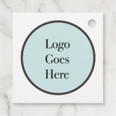 Je Logo gaat hier op maat Bedankjes Labels (Achterkant)