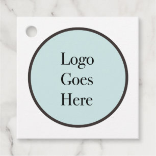 Je Logo gaat hier op maat Bedankjes Labels