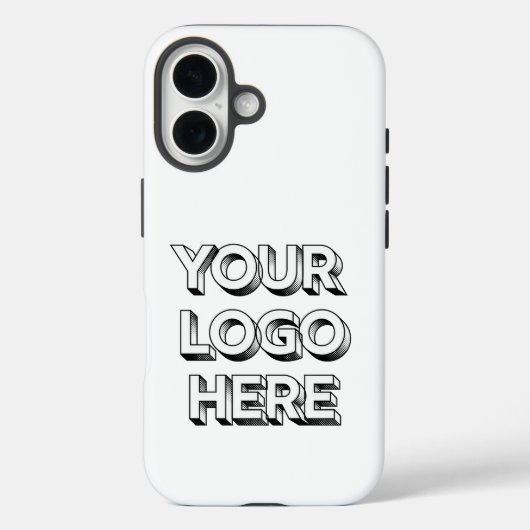 Je Logo Hier iPhone 16 Hoezen (Achterkant)