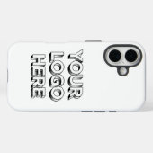 Je Logo Hier iPhone 16 Hoezen (Achterkant (horizontaal))