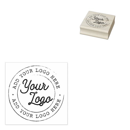Je Logo hier op maat Rubberstempel (Gestempeld)
