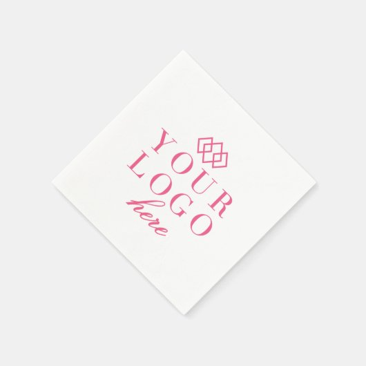 Je Logo hier op maat Servet (Hoek)