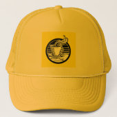 je logo hier trucker pet (Voorkant)