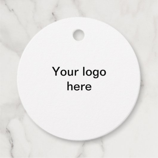 Je logo hier witte, eenvoudige labels met minimale (Voorkant)