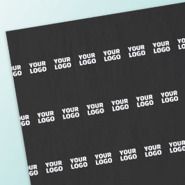 Je Logo | Horizontaal Geplaatste Streep Patroon  Tissuepapier