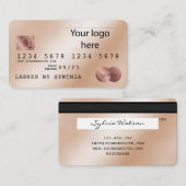 Je Logo-Kaart toevoegen Visitekaartje (Voorkant / Achterkant)