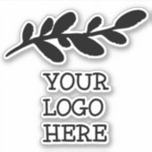 Je Logo Kiss Kiss Sticker (Voorkant)