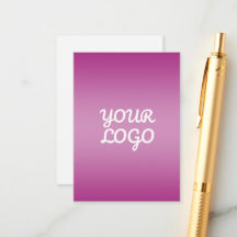 Je Logo & Modern Sober Ombre | Paars